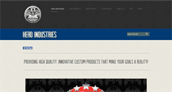 Desktop Screenshot of hero-industries.com